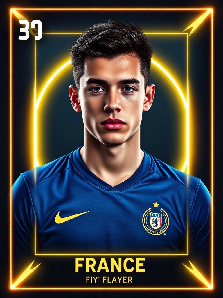K. MBAPPÉ NFT card